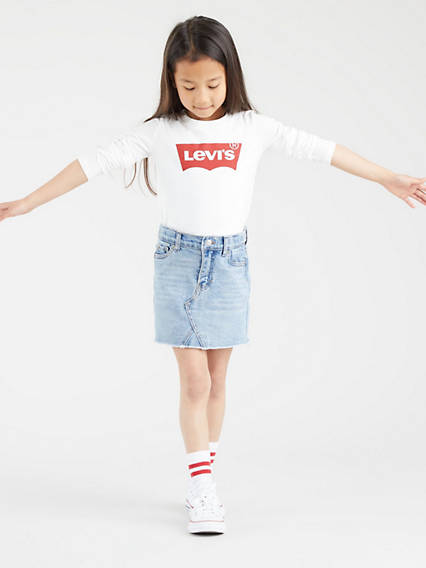 Levi's Kids Batwing Tee - Femme - Blanc / White
