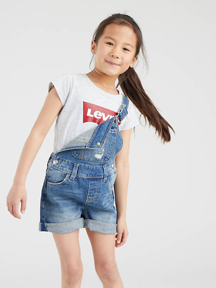 Levi's Kids Batwing Tee - Femme - Gris / Light Grey Heather