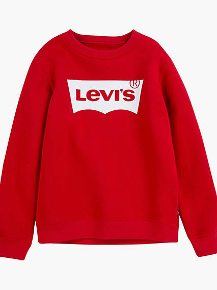 Levi's Kids Batwing Crewneck - Homme - Multicolore / Red/White