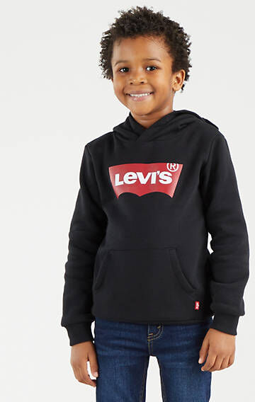 Levi's Kids Batwing Screenprint Hoodie - Homme - Noir / Black