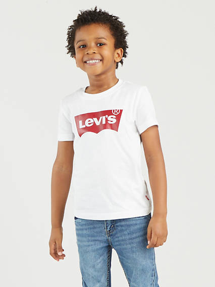 Levi's Kids Batwing Tee - Homme - Blanc / White