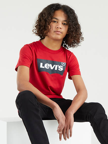 Levi's Teenager Batwing Tee - Homme - Rouge / Red