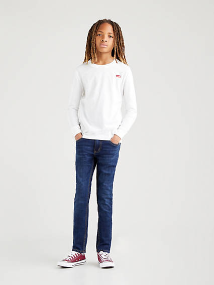 Levi's Teenager 510 Skinny Fit Jeans - Homme - Bleu / Machu Picchu