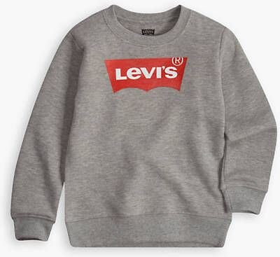 Levi's Kids Batwing Crew Neck Sweatshirt - Homme - Gris / Grey Heather