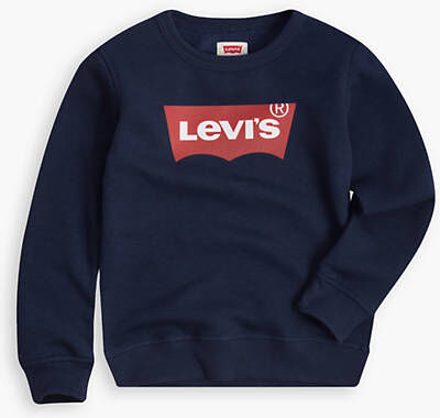 Levi's Kids Batwing Crewneck - Homme - Bleu / Dress Blues