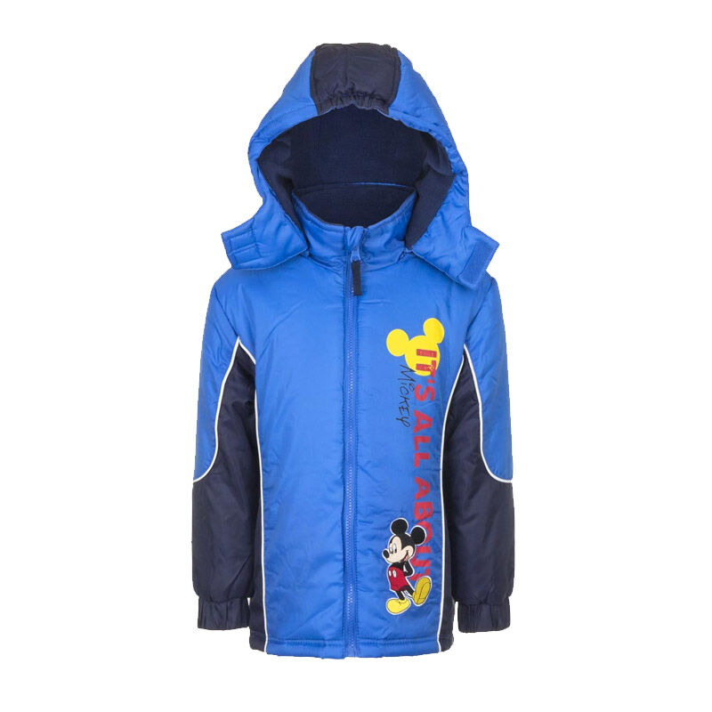 Disney Παιδικό Μπουφάν Χρώματος Μπλε Mickey Disney HO1031