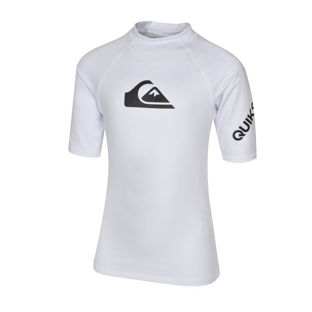 quiksilver παιδικό t-shirt uv all time  - white