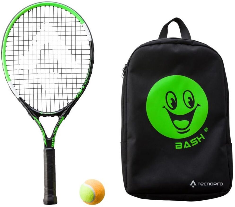 tecno pro ρακέτα tennis bash 21 bp  - black-gree