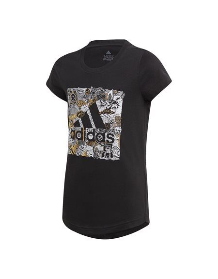 adidas t-shirt must haves badge of sport  - black