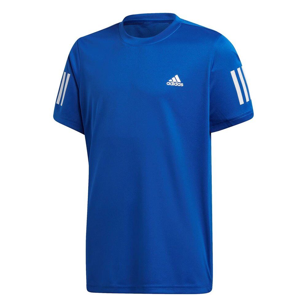 adidas παιδικό t-shirt τέννις boys` club 3-stripes  - royal