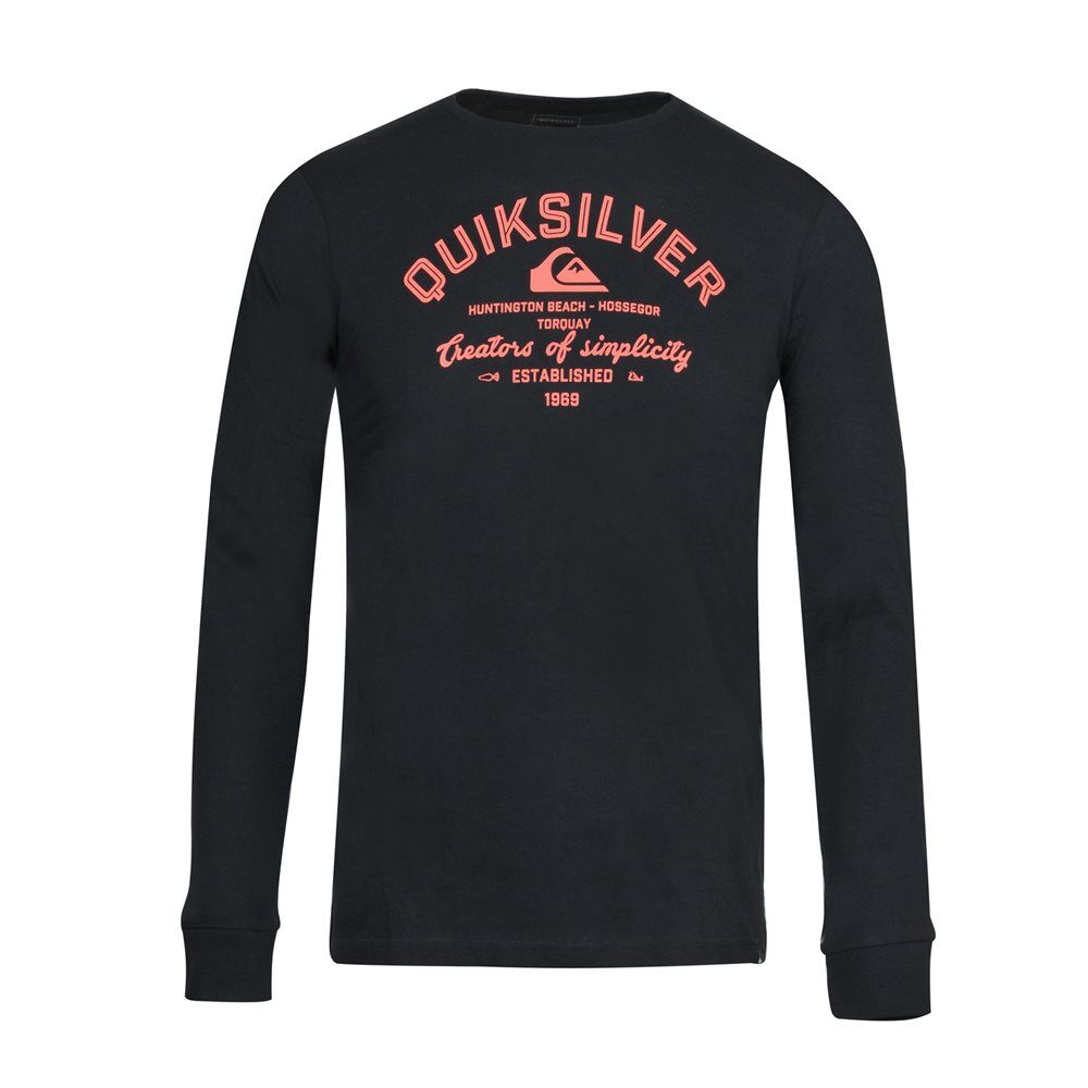 quiksilver παιδική μπλούζα creators of simplicity ii  - black