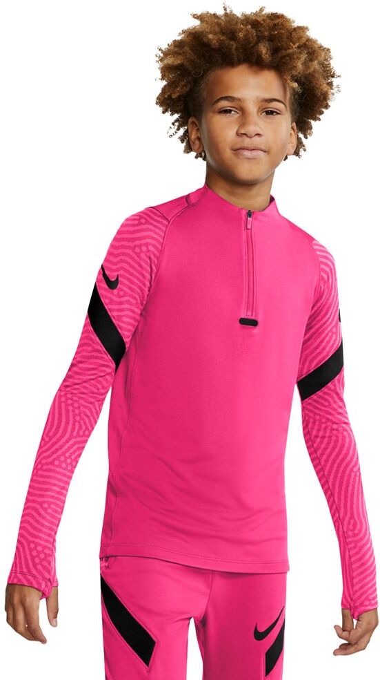 nike παιδική μπλούζα dri-fit strike  - pink-black