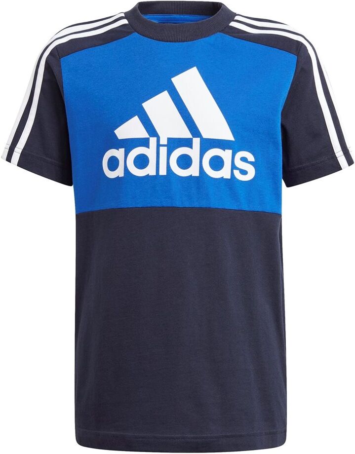 adidas παιδικό t-shirt essentials colorblock  - black-roya