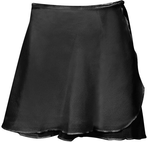 go dance παιδική φούστα dance skirt wrap around  - black