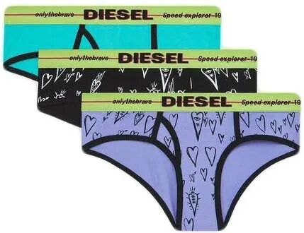 DIESEL Γυναικεία σλιπ 3pack XS,Small,Medium,Large