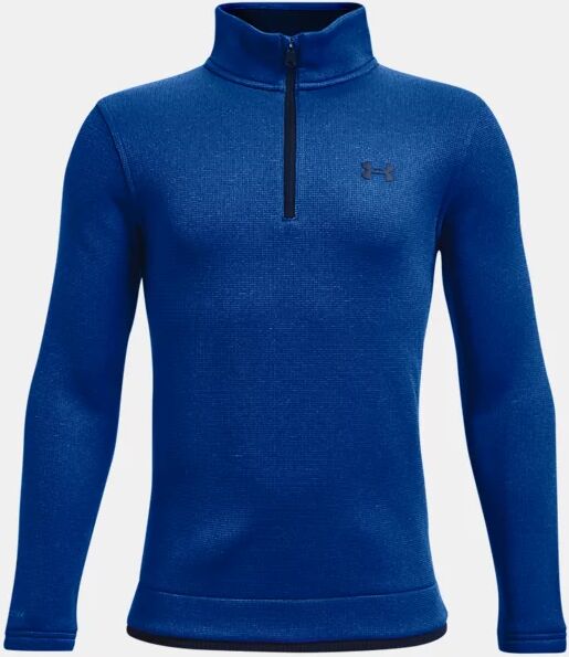 Under Armour Boys' UA SweaterFleece ½ Zip Blue Size: (YSM)