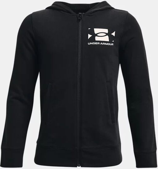 Under Armour Boys' UA Rival Terry Full Zip Hoodie Black Size: (YXS)