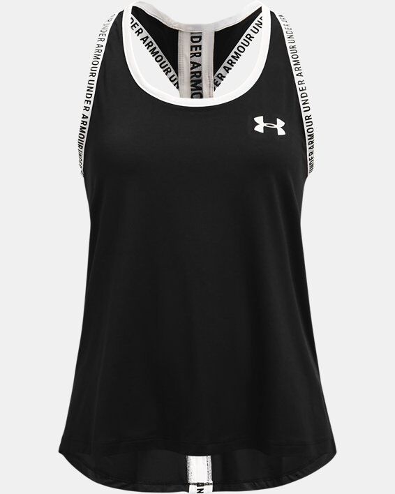 Under Armour Girls' UA Knockout Tank Black Size: (YXS)