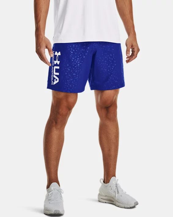 Under Armour Men's UA Woven Emboss Shorts Blue Size: (XXL)