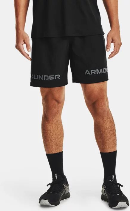 Under Armour Men's UA Woven Graphic Wordmark Shorts Black Size: (XXL)