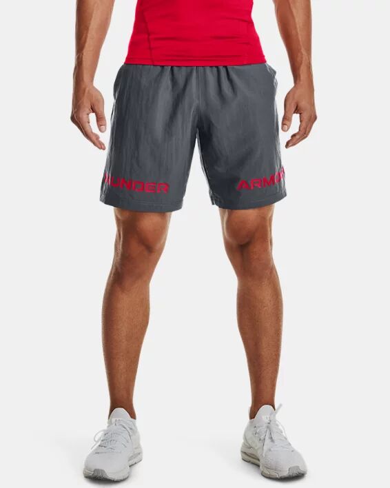 Under Armour Men's UA Woven Graphic Wordmark Shorts Gray Size: (XXL)