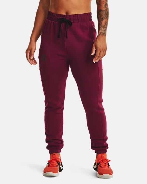 Under Armour Women's Project Rock Fleece Pants Red Size: (MD)