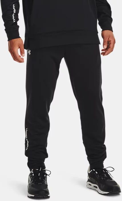 Under Armour Men's UA Armour Terry Pants Black Size: (XXL)