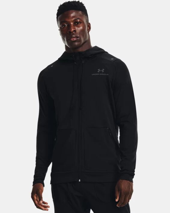 Under Armour Men's UA RUSH™ Warm-Up Full-Zip Hoodie Black Size: (MD)