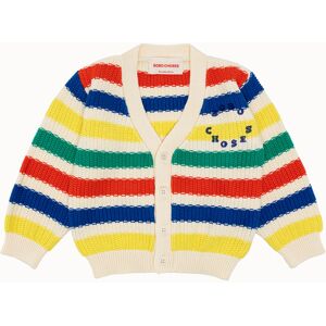 bobo choses cardigan in cotone multicolor