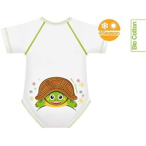 J Bimbi Slow Friends - Body Neonato 0-36 Mesi Unisex Fantasia Tartaruga, 1 body