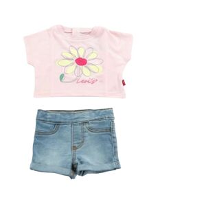 Levi's Set T-Shirt E Short Art 1ek065 CHALK PINK