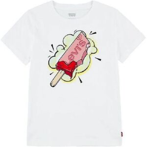 Levi's T-Shirt Bimbo Art. 9eh896 P-E 23 Colore Foto Misura A Scelta BRIGHT WHITE