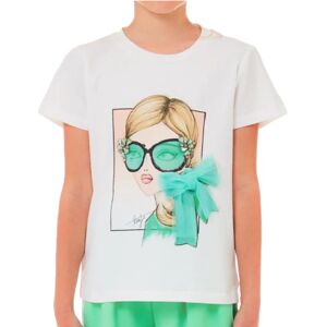 Liu Jo T-Shirt Bimba Art Ga4023 J5003 SN.WHITE/DRESS