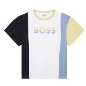 Boss T-Shirt Bimbo Art. J25o09 P-E 23 Colore Foto Misura A Scelta BIANCO