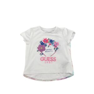 GUESS T-Shirt Bimba Art K3ri20 K6yw0 P-E 23 Colore Pure White Misura A Scelta PURE WHITE