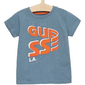 Guess T-Shirt Bimbo Art. N3ri22 K5m20 P-E 23 Colore Foto Misura A Scelta PARISIAN ROOF BLUE