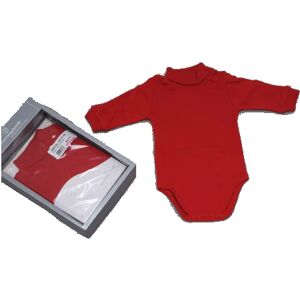 NAZARENO GABRIELLI Body Lupetto Neonato Art Ng-214 Colore Foto Misura A Scelta ROSSO 3M