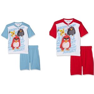 ARNETTA Pigiama Bimbo In Cotone Angry Birds Art. 13833 Col. E Mis. A Scelta AZZURRO 4 ANNI