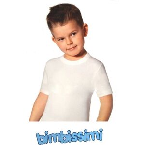 BIMBISSIMI T-Shirt Bimbo In Caldo Cotone Art. Tm310r Col. Foto Mis. A Scelta BIANCO 4 (4-5 ANNI)