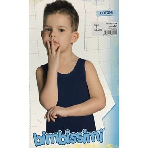 BIMBISSIMI 6 Canotte Bimbo In Cotone Art. Vl71r-As1 Col. Assortiti Mis. A Scelta ASSORTITE 9-10 ANNI