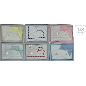 T&R BABY Compose' Culla Art 86 Colore A Scelta Misura 90x120 BIANCO-BLU 90X120