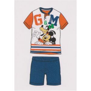 ARNETTA Pigiama Bimbo Mickey Mouse In Cotone Art. Wd16475 Col. E Mis. A Scelta ARANCIO 6 ANNI