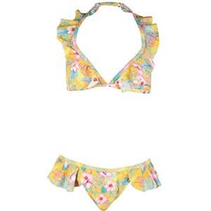 Power Flower Bikini floreale bambina Bikini bambina Giallo taglia 10/12