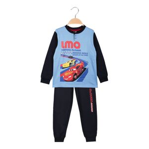 Disney Cars pigiama da bambino in cotone felpato Pigiami bambino Blu taglia 03