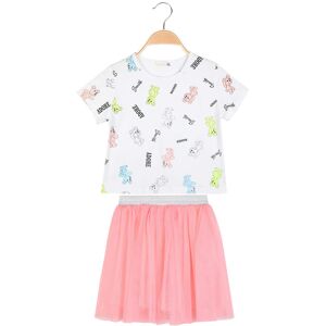 Mono Star Completo da bambina t-shirt + gonna in tulle Completi 3-16 Anni bambina Rosso taglia 10