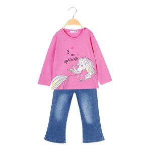 Lollitop Completo da neonata 2 pezzi Completi 0-36 M bambina Fucsia taglia 36M