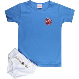 Marvel Completo intimo da bambino slip+ t-shirt Completi Intimi bambino Blu taglia 05/06