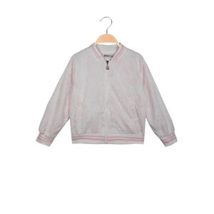 Smile Yes Giacca da bambina modello bomber con ricami Giacche Leggere bambina Rosa taglia 10