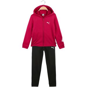 Puma HOODED SWEAT SUIT Tuta sportiva da bambina 2 pezzi Felpe bambina Fucsia taglia 15/16