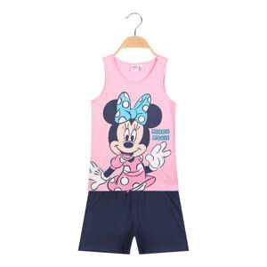 Disney MICKEY and FRIENDS Completo corto da bambina con Minnie Completi 3-16 Anni bambina Rosa taglia 05/06